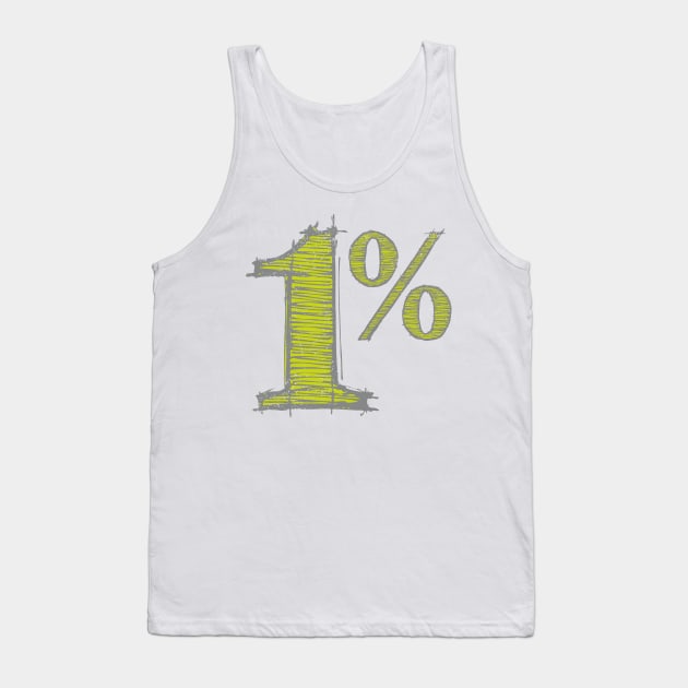 1% Tank Top by ScottyWalters